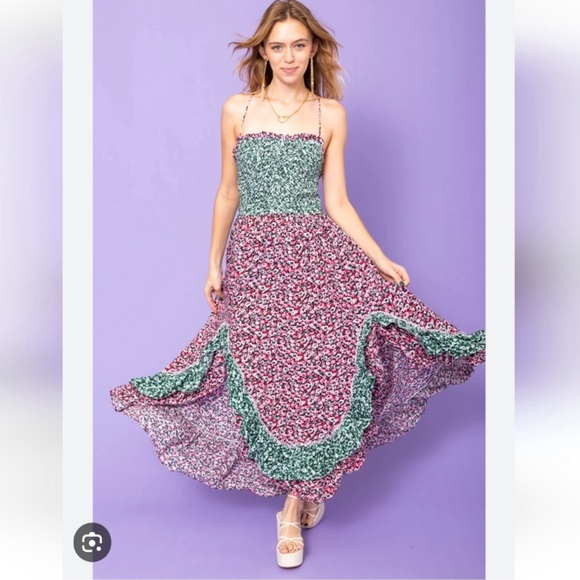 Free people one I love maxi dress NWOT - Picture 7 of 15